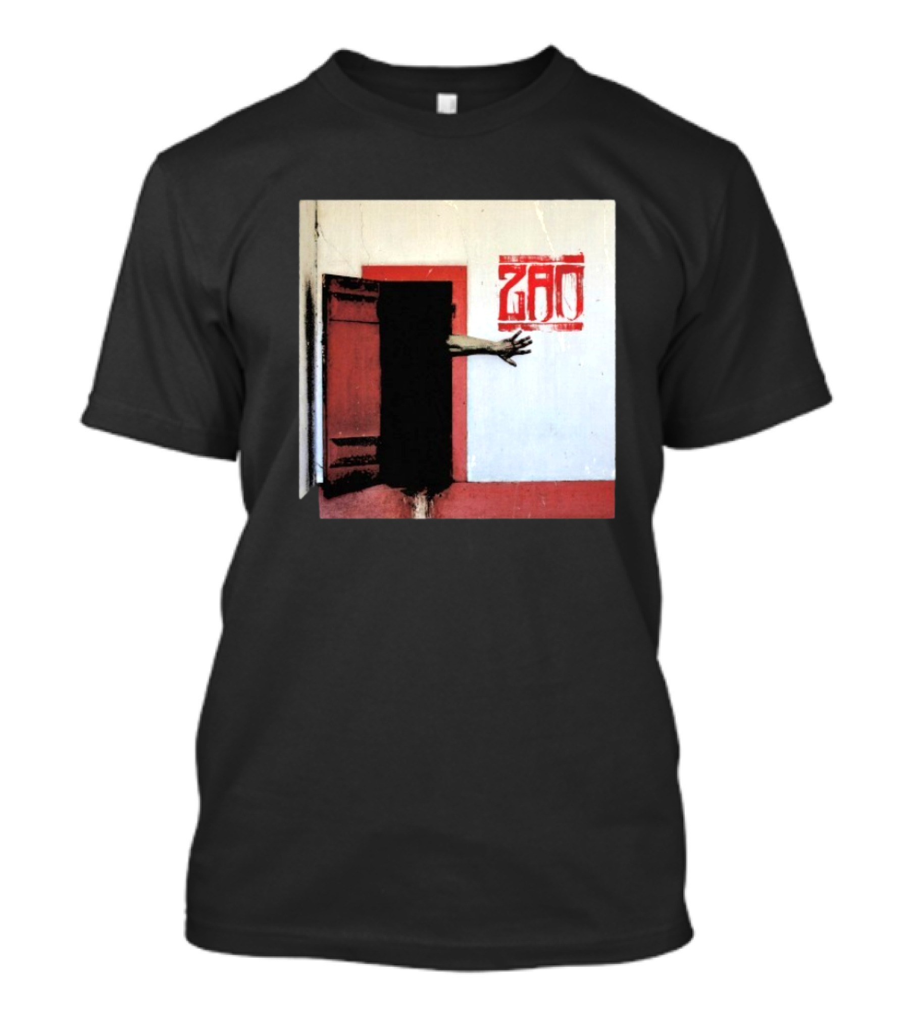 Zao The Crimson Corridor Arm Reaching Through Doorway T-Shirt