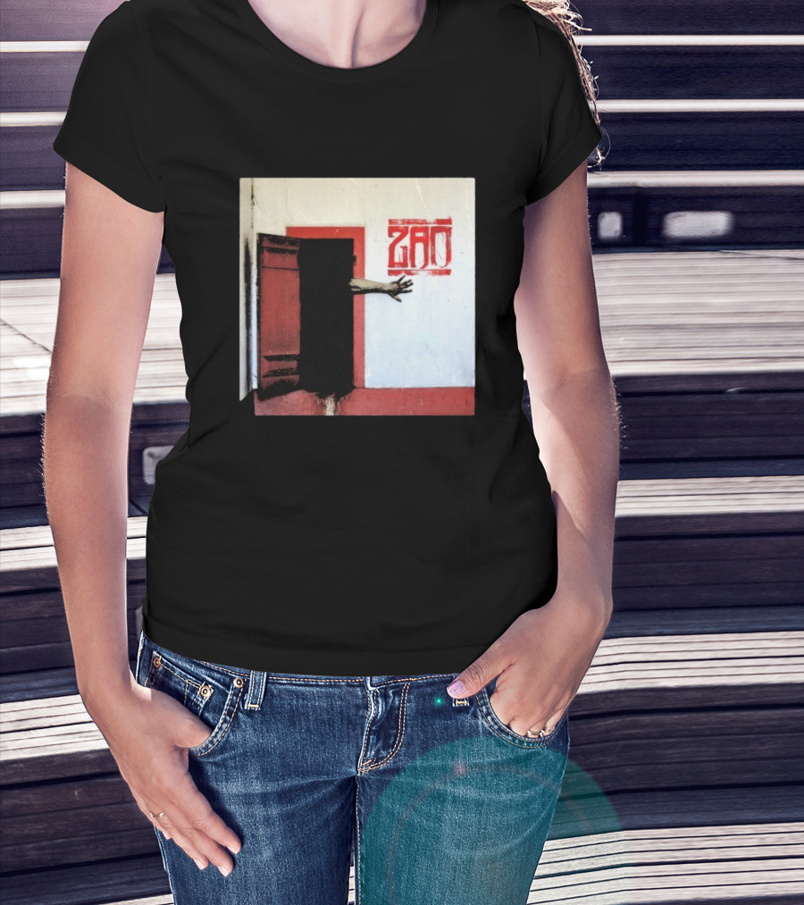 Zao The Crimson Corridor Arm Reaching Through Doorway T-Shirt