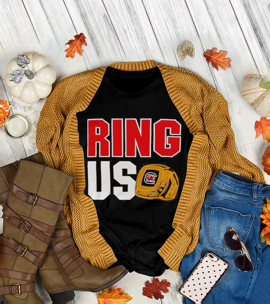 South Carolina Champions Ring Us T-Shirt