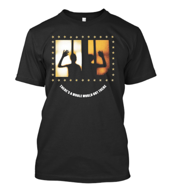 There's A Whole World Out There Pure Noise Arm's Length Stars And Silhouettes T-Shirt