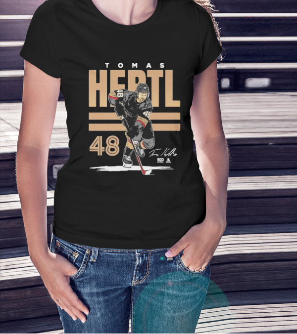 Tomas Hertl 48 Vegas Hockey 500 Level T-Shirt
