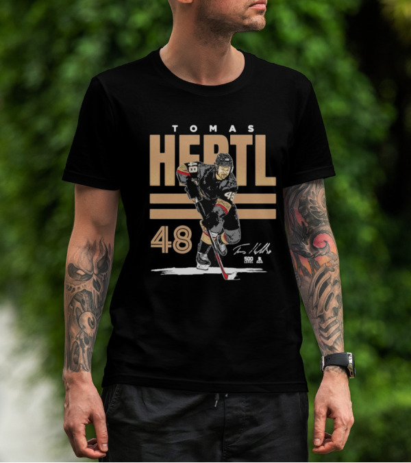 Tomas Hertl 48 Vegas Hockey 500 Level T-Shirt