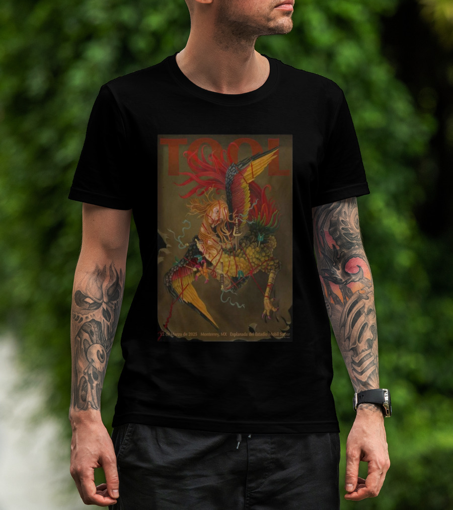 Tool 12 De Marzo 2025 Monterrey MX Explanada Del Estadio Mobil Super T-Shirt