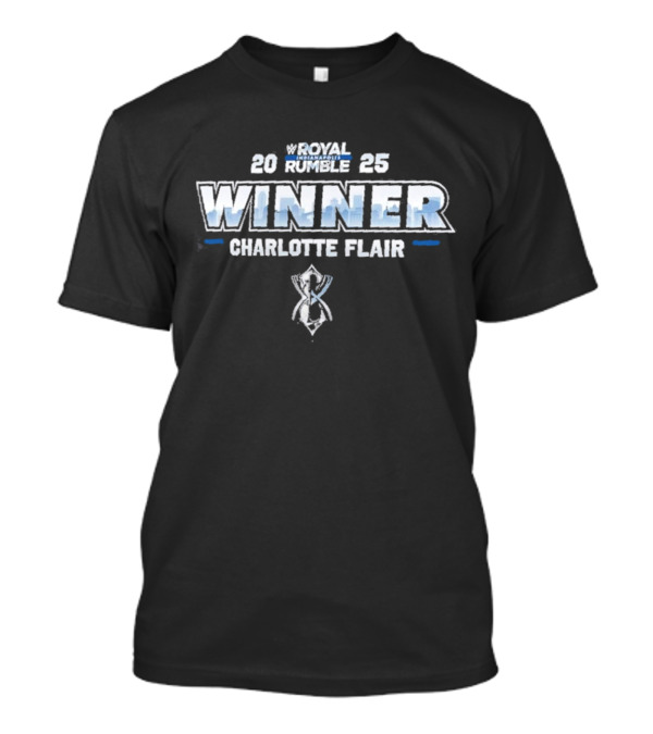 WWE Royal Rumble 2025 Winner Charlotte Flair T-Shirt