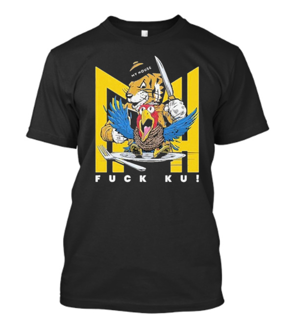 Mizzou Tiger Vs KU Jayhawk Rivalry My Kosco T-Shirt