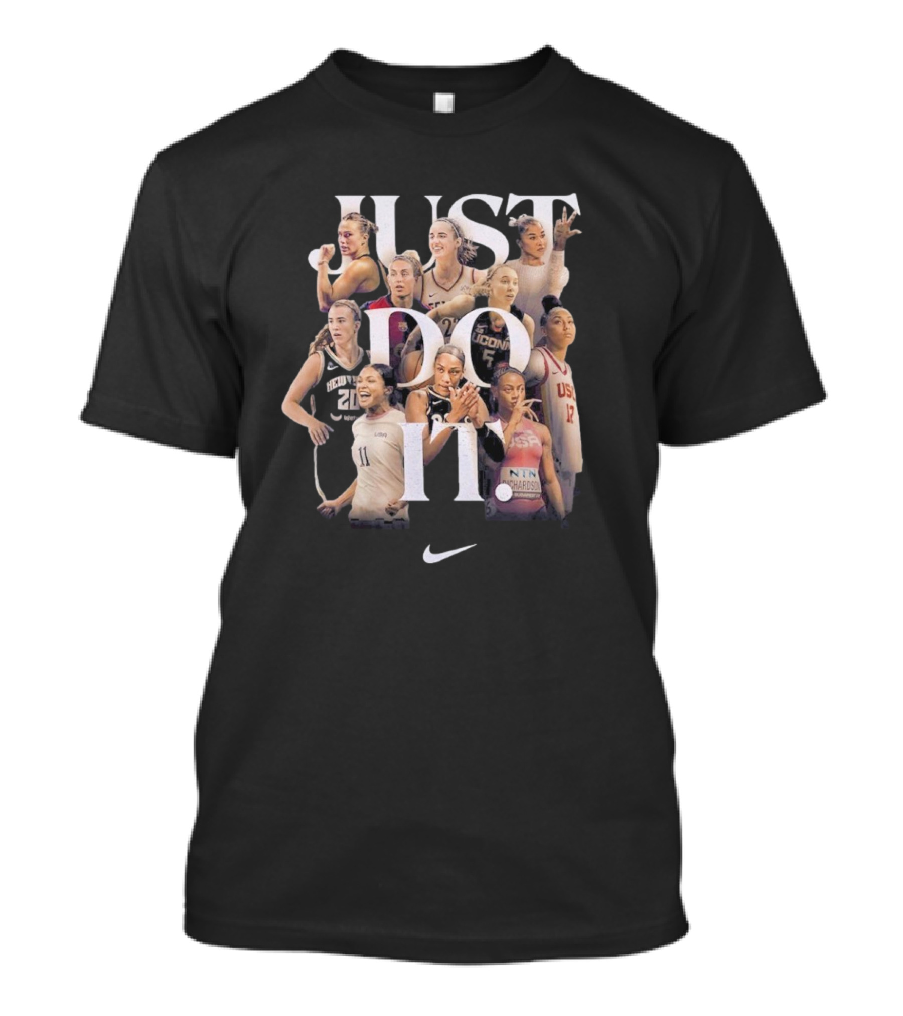 Nike Just Do It All Star Athlete Collage T-Shirt