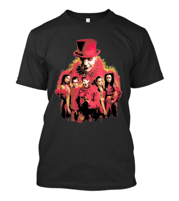 Till Lindemann 2024 Tour Group Circus Theme Red Outfits T-Shirt