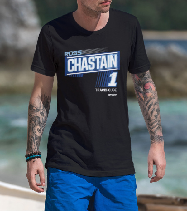 Ross Chastain Trackhouse 1 Racing Team T-Shirt