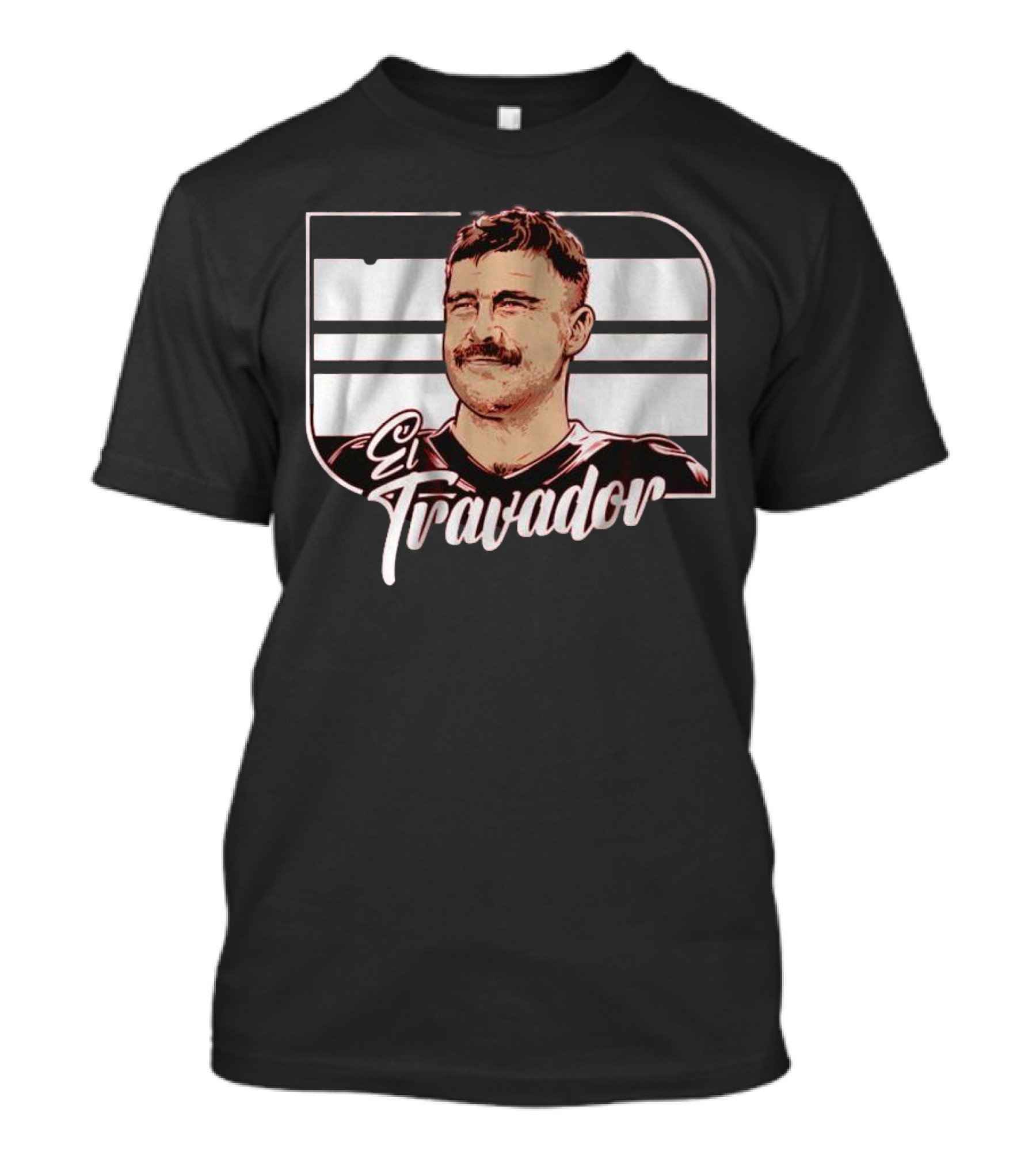 Travis Kelce El Travador Football Star Graphic T-Shirt