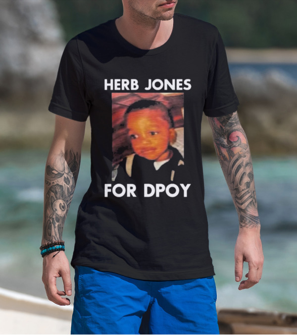 Herb Jones For DPOY Retro Style Photo T-Shirt