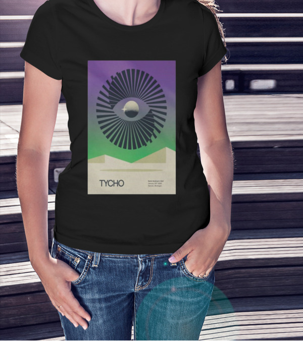 Tycho Saint Andrew's Hall January 23 2025 Detroit Michigan T-Shirt