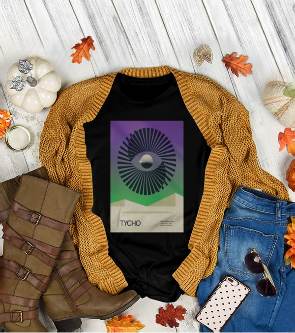 Tycho Saint Andrew's Hall January 23 2025 Detroit Michigan T-Shirt