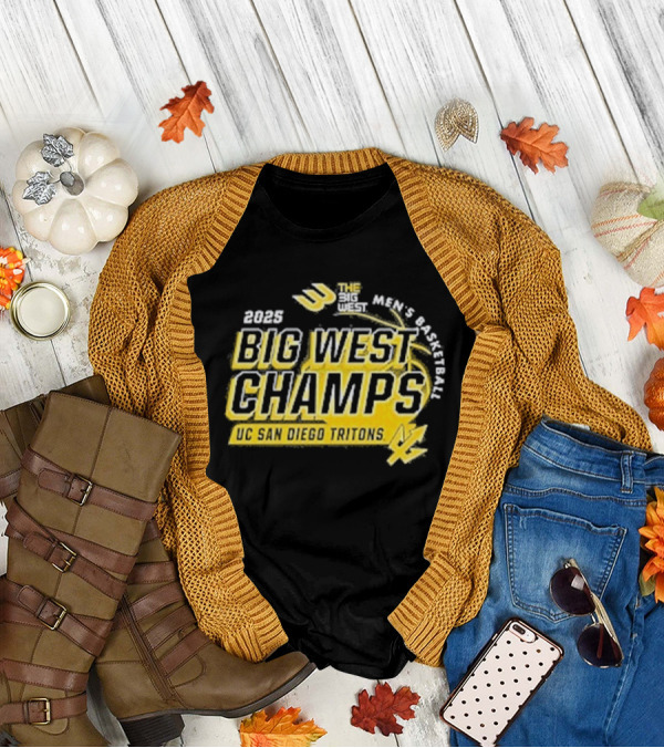 Uc San Diego Tritons The Big West Conference Men’s Basketball Tournament Champions T-Shirt