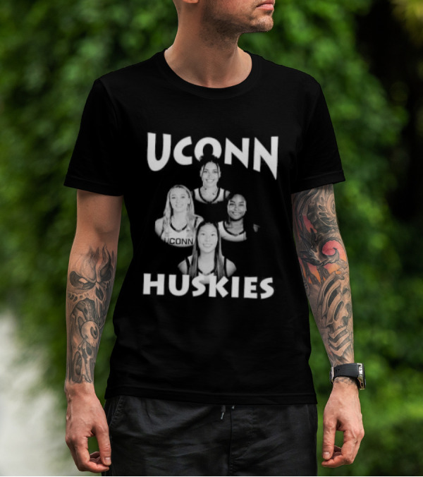 UConn Huskies Women’s Basketball Paige Bueckers Azzi Fudd Sarah Strong Ashlynn Shade T-Shirt