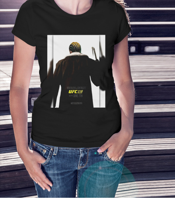 UFC 316 Merab Dvalishvili Vs Sean O’Malley 2 June 7th West Till Death T-Shirt