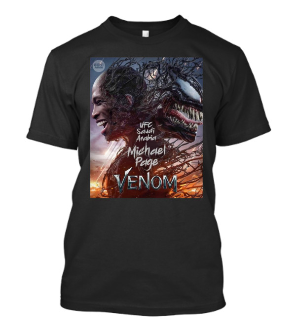 UFC Saudi Arabia Michael Page Venom ESPN MMA 2025 T-Shirt