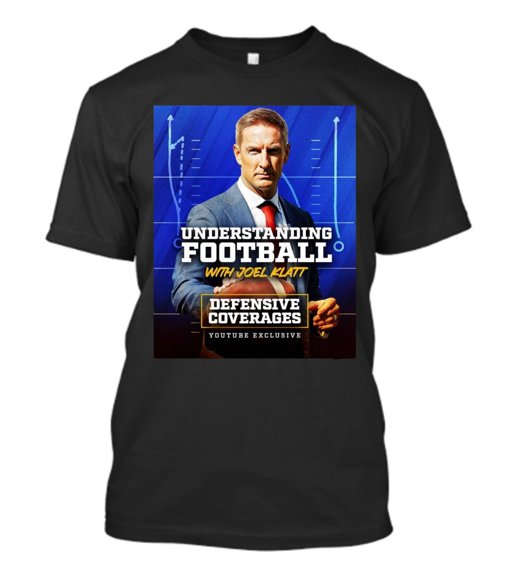 Understanding Football With Joel Klatt Defensive Coverages Youtube Exclusive T-Shirt
