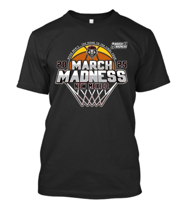 NCAA March Madness 2025 New Mexico Basketball Tournament Bound T-Shirt