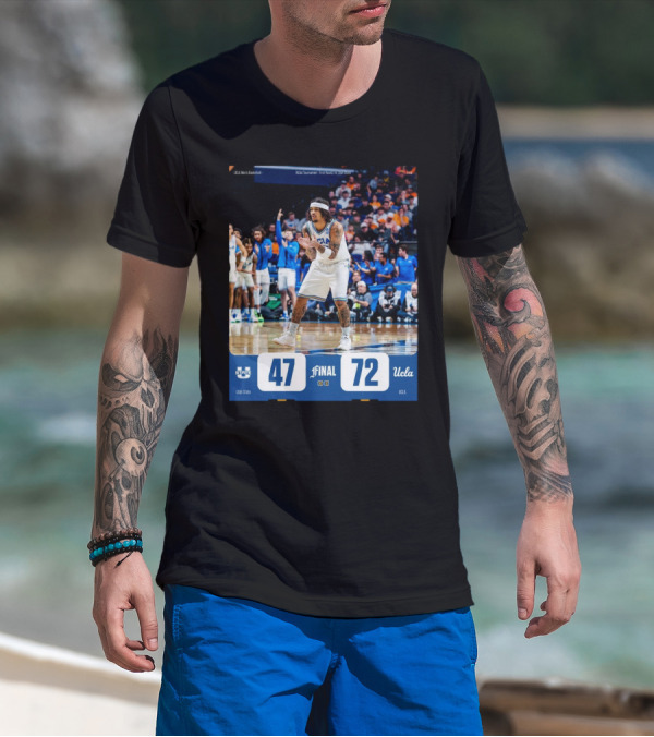 Utah State Aggies Vs UCLA Bruins NCAA Tournament First Round Final Score 47-72 T-Shirt