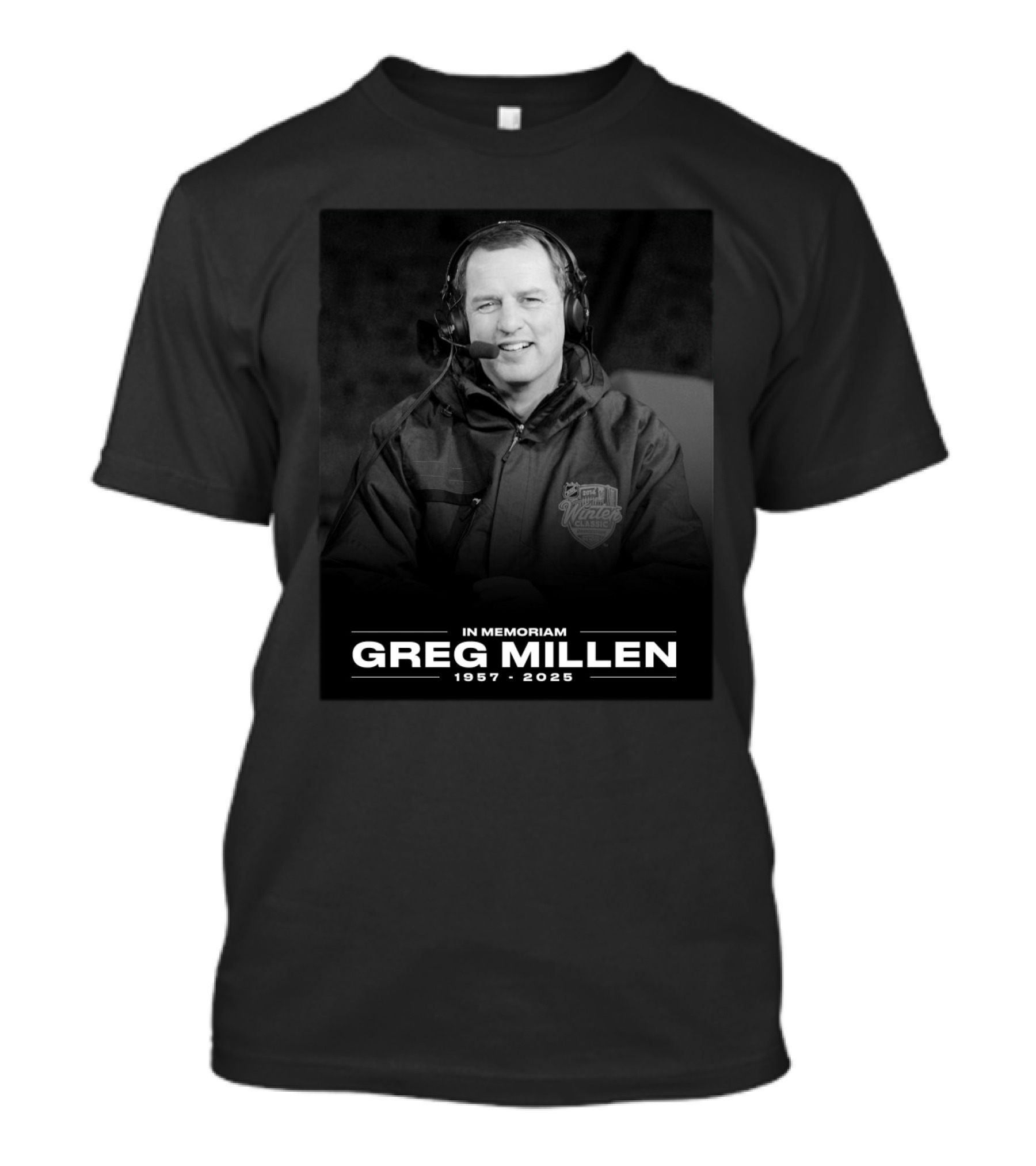 In Memoriam Greg Millen 1957-2025 NHL Winter Classic Vancouver T-Shirt