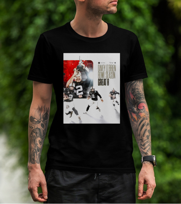 Diego Pavia Davey O’Brien Bowl Season Great 8 Vanderbilt Football T-Shirt