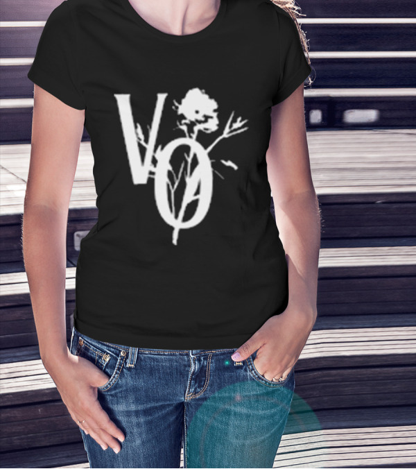 Violet Orlandi VO Floral Emblem T-Shirt