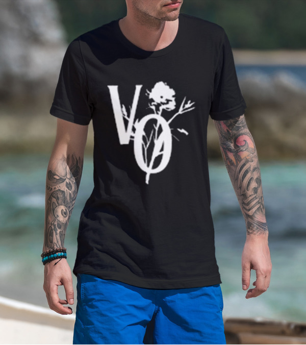 Violet Orlandi VO Floral Emblem T-Shirt