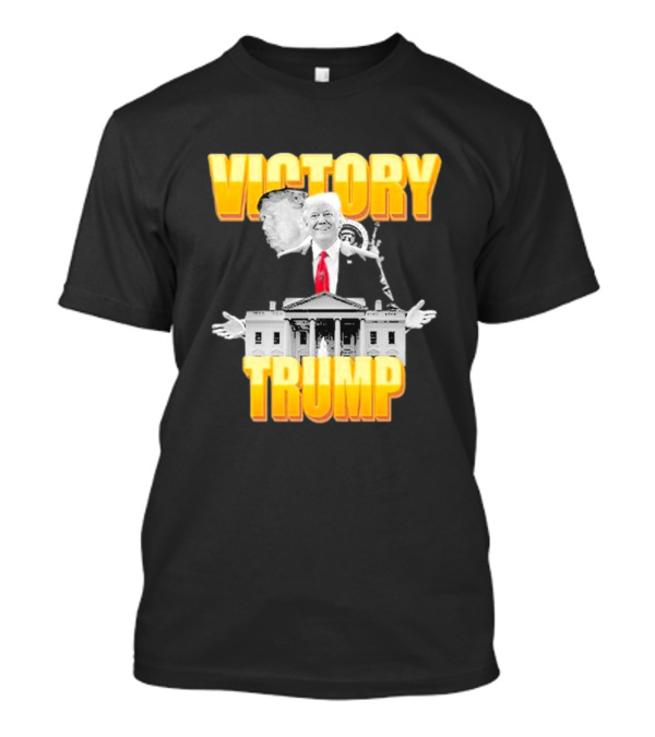 Victory Trump Statue White House Imagery T-Shirt