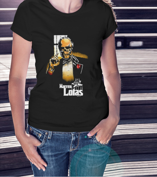 Warren Lotas The Don The Godfather Skeletal Figure Gesture T-Shirt