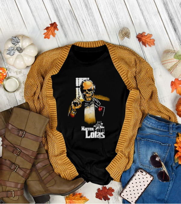 Warren Lotas The Don The Godfather Skeletal Figure Gesture T-Shirt