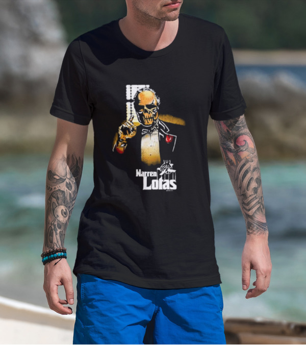 Warren Lotas The Don The Godfather Skeletal Figure Gesture T-Shirt
