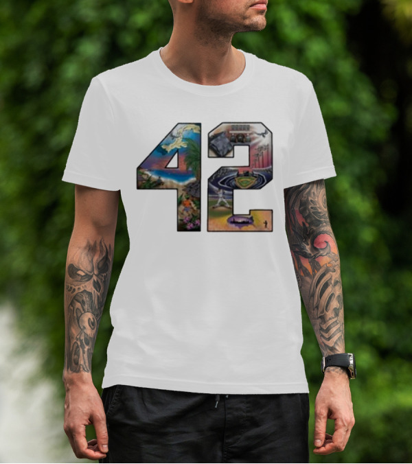 42 Mariano Rivera Foundation Iconic Baseball Imagery T-Shirt