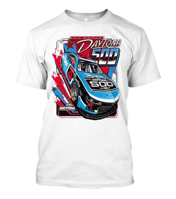 Daytona 500 Past Champions 2025 Racing Car Stars T-Shirt