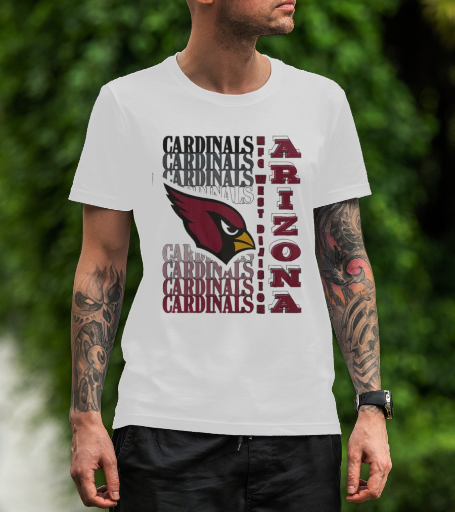 Arizona Cardinals NFC West Division Cardinals Arizona T-Shirt
