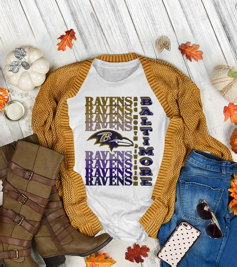 Baltimore Ravens AFC North Division Baltimore Ravens Ravens Ravens Ravens Ravens T-Shirt