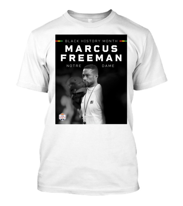 Black History Month Marcus Freeman Notre Dame 2022 Fiesta Bowl T-Shirt
