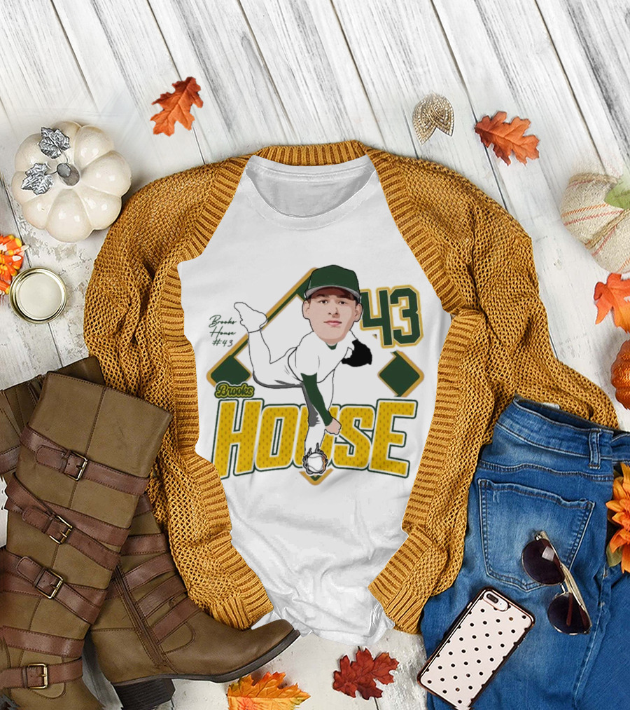 Brooks House 43 Baseball 2025 T-Shirt
