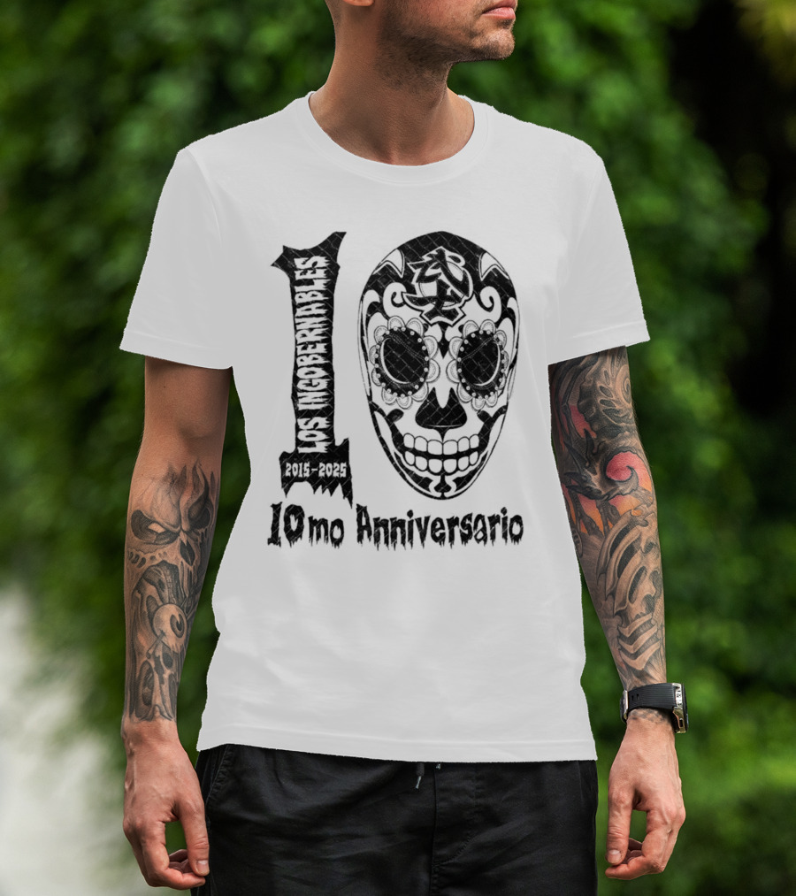Los Ingobernables 10mo Aniversario BUSHI X LIJ 2025 T-Shirt
