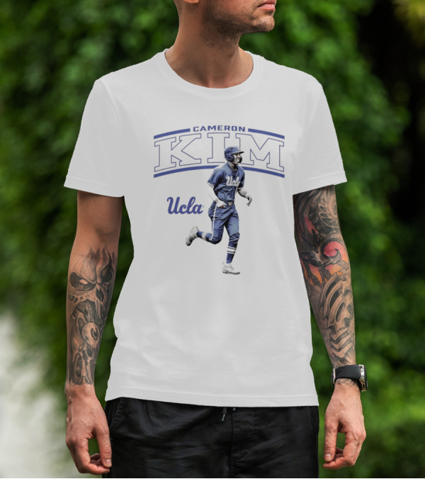Cameron Kim UCLA Bruins Baseball 2025 NCAA Big Ten Conference T-Shirt