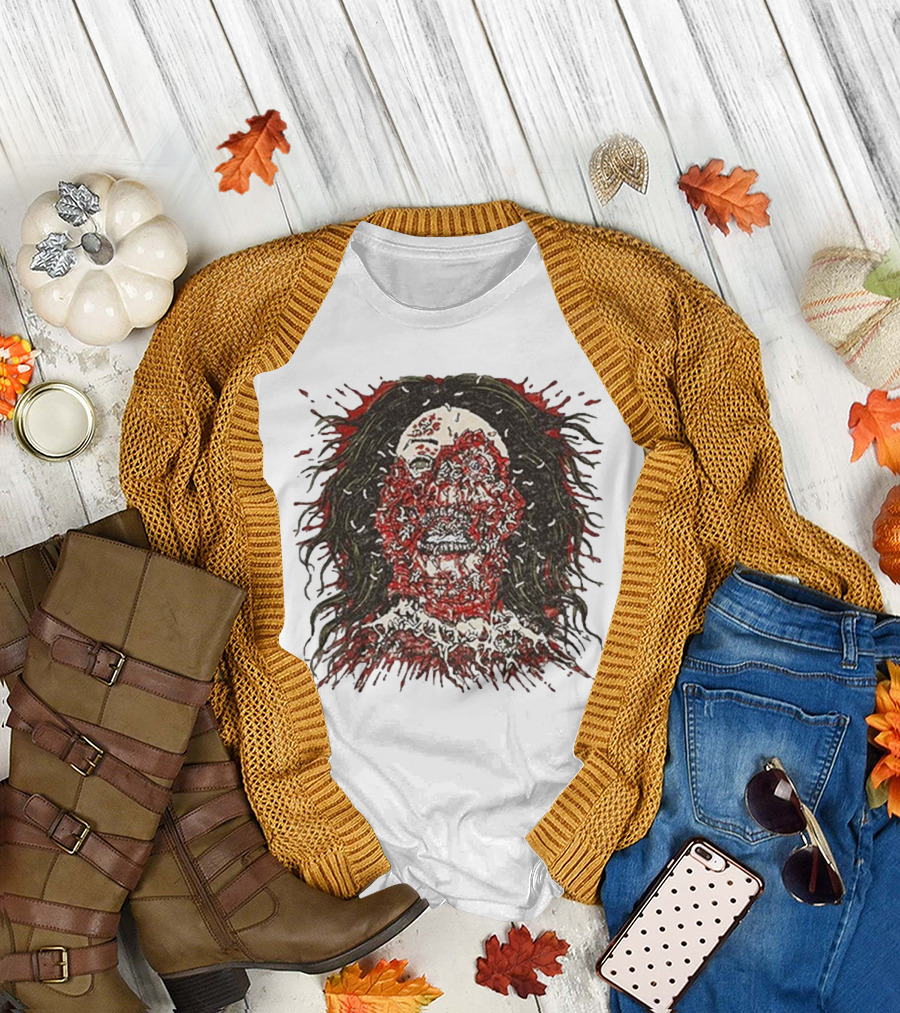 Cannibal Corpse Face Rot Design T-Shirt