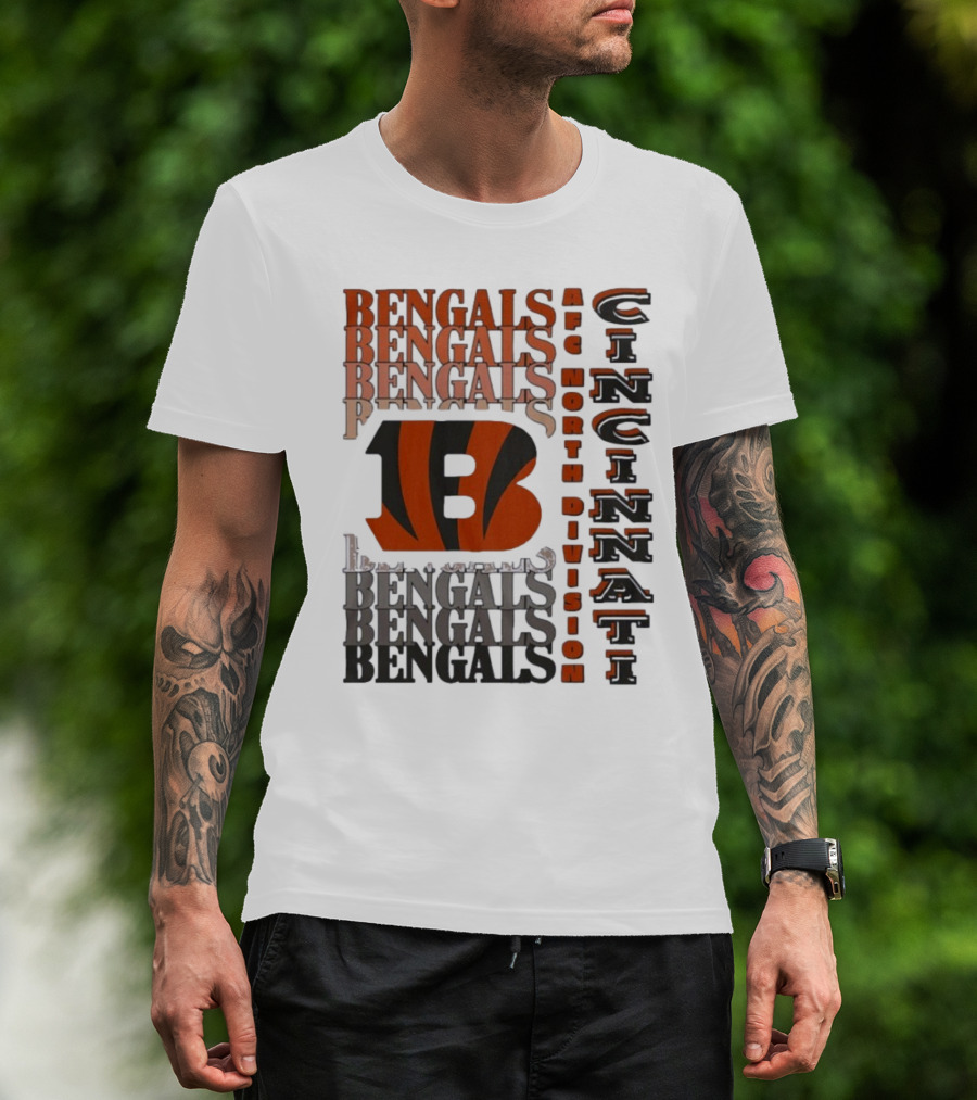 Cincinnati Bengals AFC North Division Bengals Bengals Bengals Bengals T-Shirt