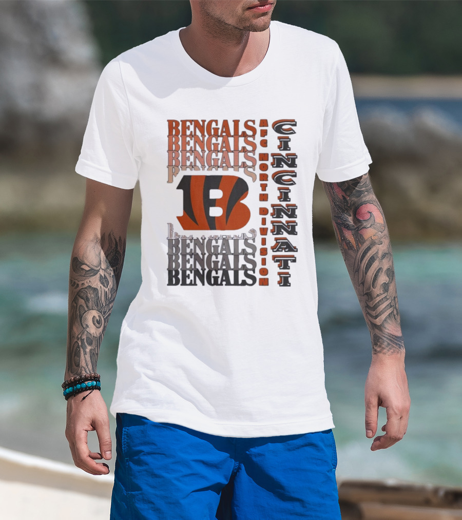 Cincinnati Bengals AFC North Division Bengals Bengals Bengals Bengals T-Shirt