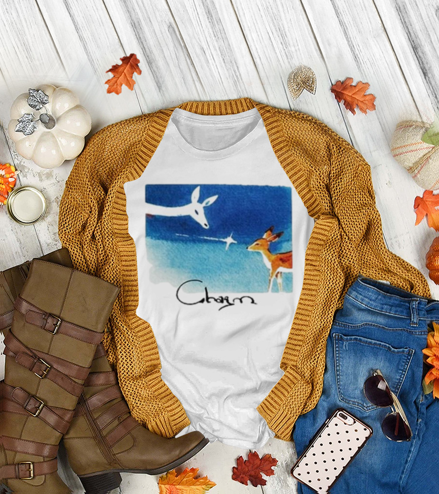 Clairo Charm Deer Artwork Benefit T-Shirt