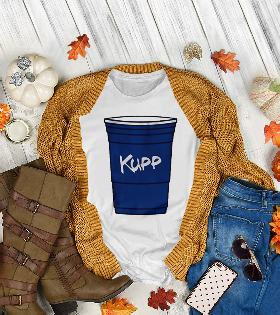 Cooper Kupp Seattle Kupp Blue Cup T-Shirt