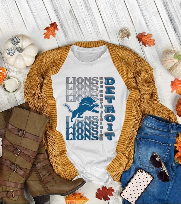 Detroit Lions NFC North Division LIONS DETROIT T-Shirt