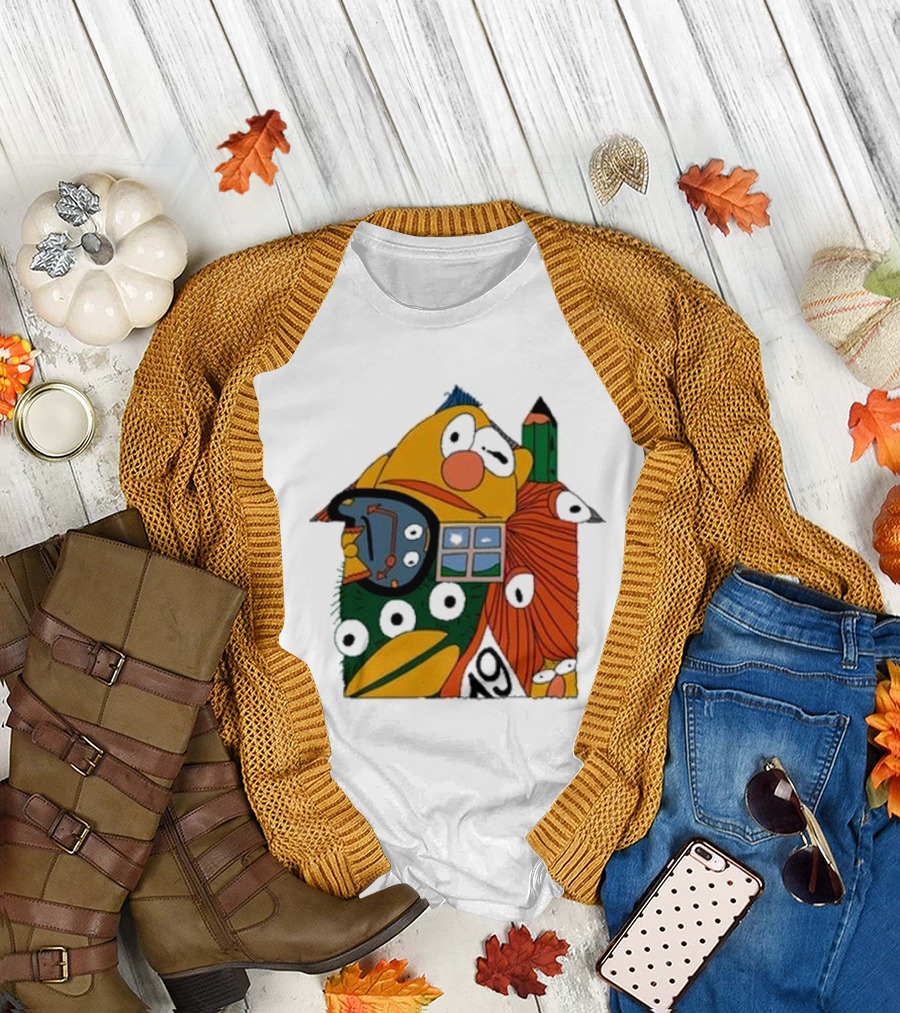 Don’t Hug Me I’m Scared and Pencil Characters T-Shirt