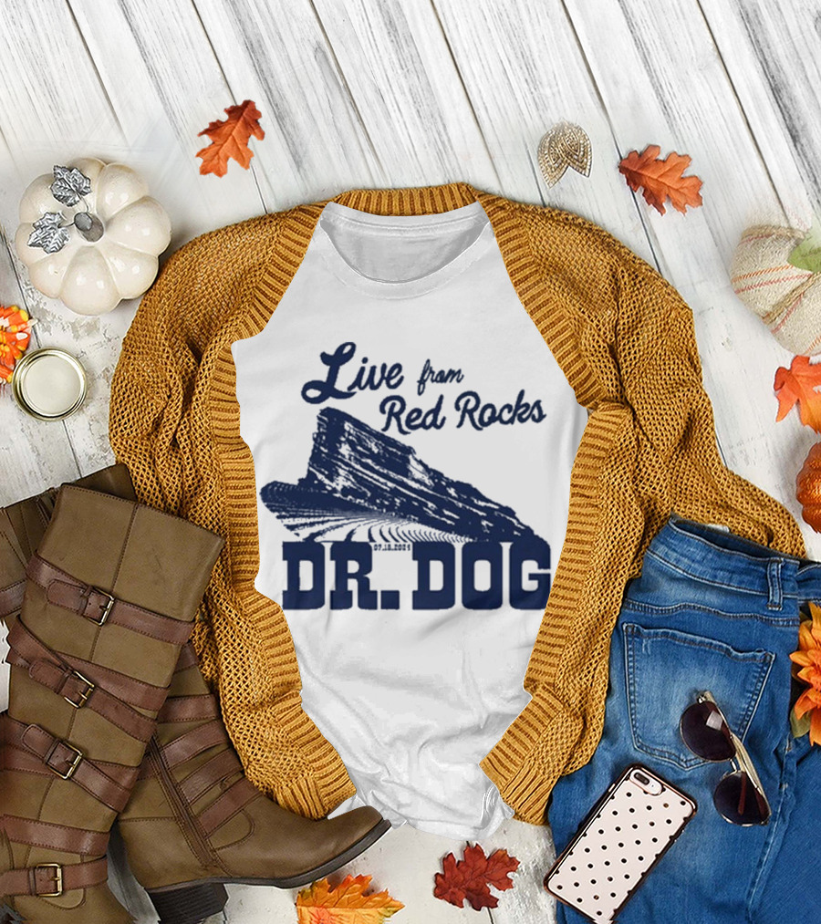 Dr. Dog Live from Red Rocks July 18 2024 T-Shirt