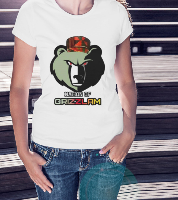 Feralrollypolly Grizzlam Bear Kufi Hat T-Shirt