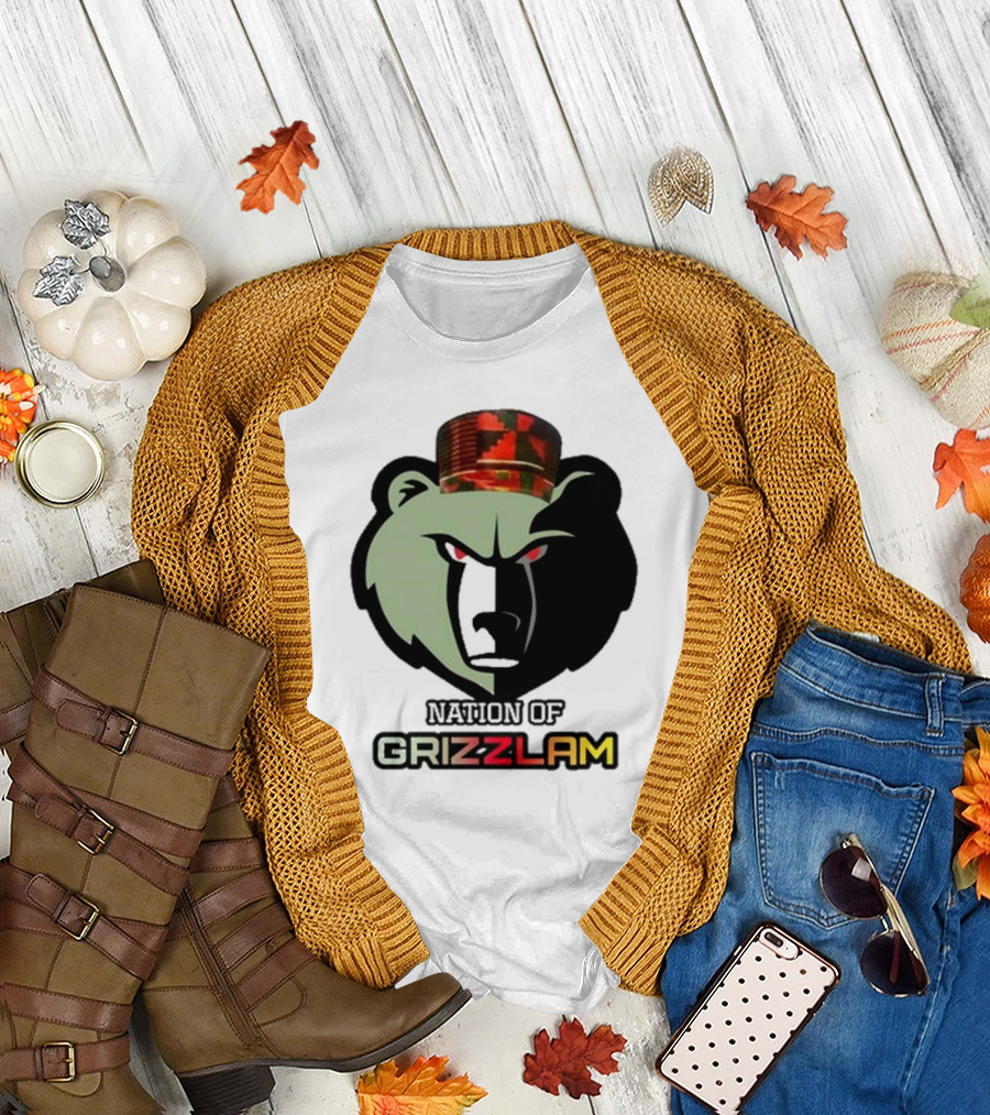 Feralrollypolly Grizzlam Bear Kufi Hat T-Shirt