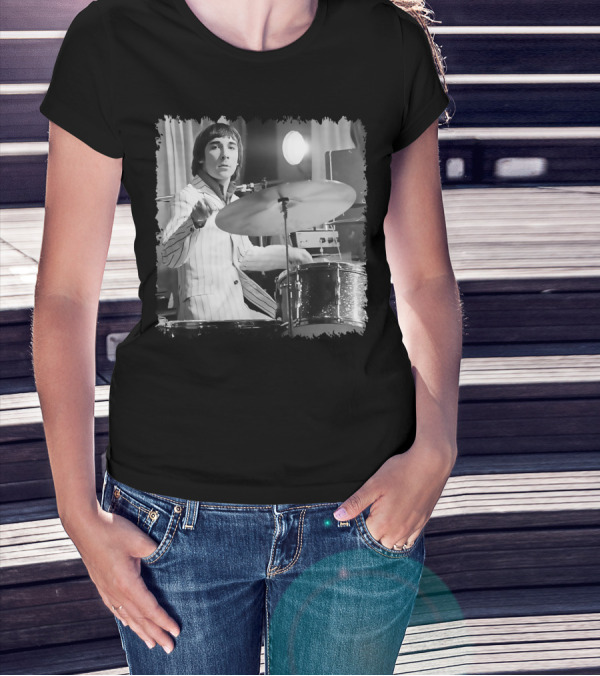 Keith Moon Drumming Legend 71019 T-Shirt